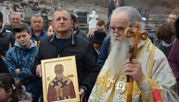 Митрополит Чорногорсько-Приморський Амфілохій на святі святителя Миколая