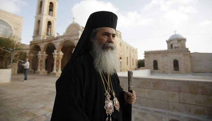 His Holiness Patriarch Theophilos III of Jerusalem and All Palestine