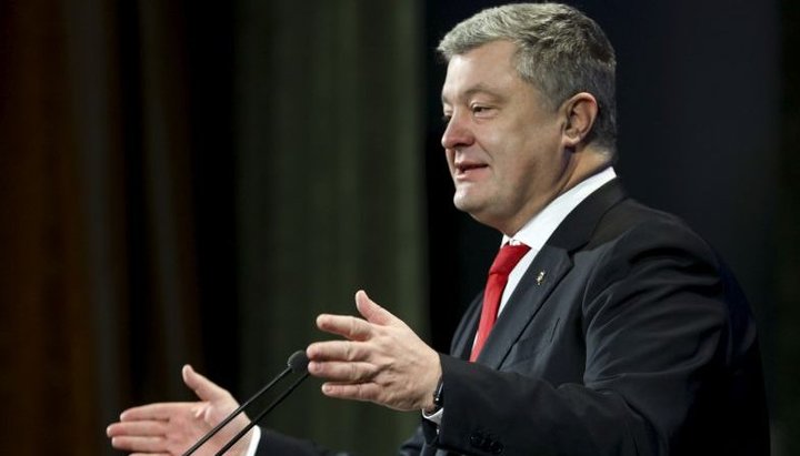 President of Ukraine Petro Poroshenko