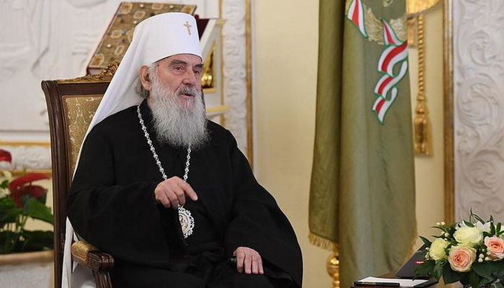 Patriarch Irinej of the Serbian Orthodox Church 