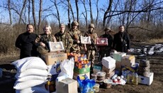 Винницкие священнослужители-волонтеры доставили помощь в зону ООС