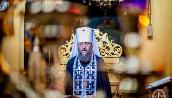 Chancellor of the UOC, Metropolitan Anthony of Borispol and Brovary