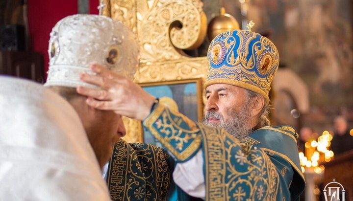 Хиротония архимандрита Амвросия во епископа Волновахского