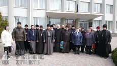 UOC clerics appeal to head of Korets DSA regarding the situation in Kopytov