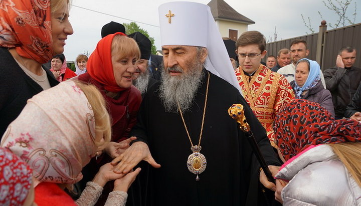 Пасхальный визит Блаженнейшего Митрополита Онуфрия в западные епархии Украинской Православной Церкви