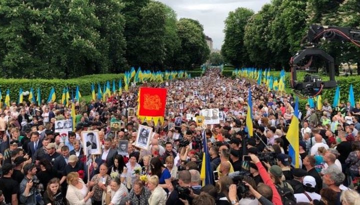 В Киеве отметили День Победы