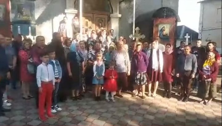 The religious community of the village of Vaslovovtsy, 26.05.2019.