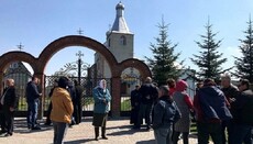 OCU activists make a third attempt to seize the UOC temple in Budiatichi