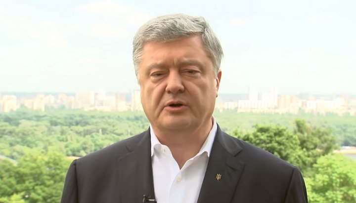 Бывший гарант Конституции Петр Порошенко. Фото: YouTube-канал Порошенко