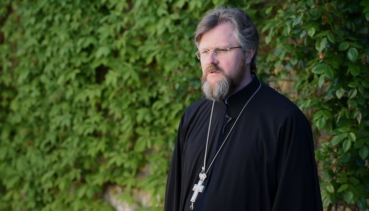 Deputy head of the UOC DECR Archpriest Nikolai Danilevich. Photo: UOC Information and Education Department