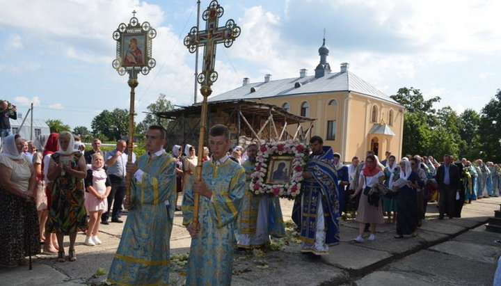 В монастыре прошли Торжества в честь Волынской иконы Божией Матери на Полесье. Фото: Сарненская епархия 