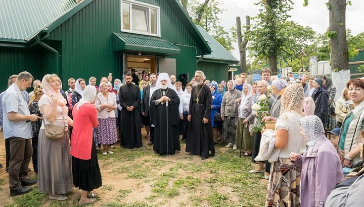 Первый в Беларуси храм в честь святого праведного страстотерпца Евгения (Боткина) освятили в Минске. Фото: пресс-служба Белорусской Православной Церкви