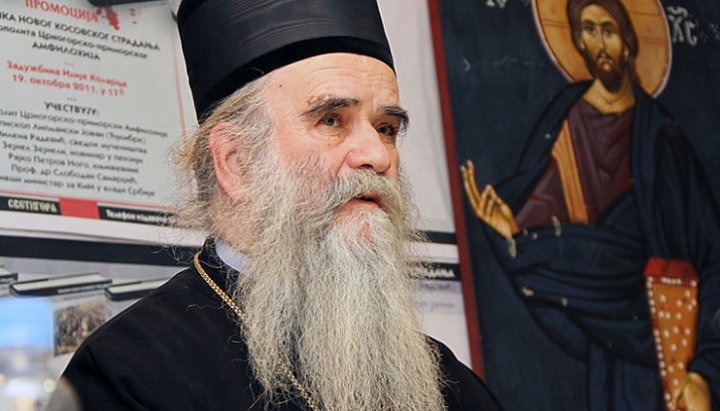 Metropolitan Amphilochios of Montenegro and the Littoral. Photo: spc.rs