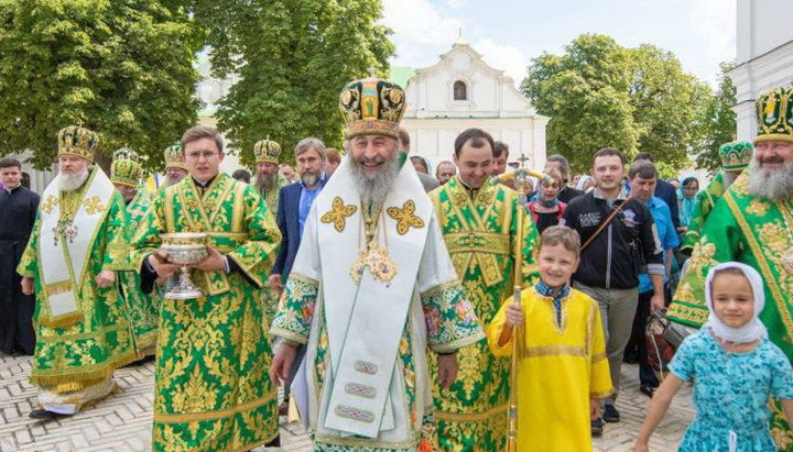 Предстоятель УПЦ Блаженніший Митрополит Київський і всієї України Онуфрій. Фото: Інформаційно-просвітницький відділ