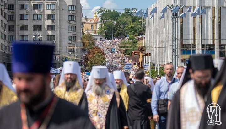 Λιτανεία του 2019. Φωτογραφία: UOC