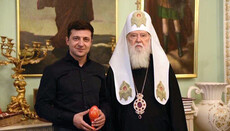 Filaret asks Vladimir Zelensky to protect UOC-KP