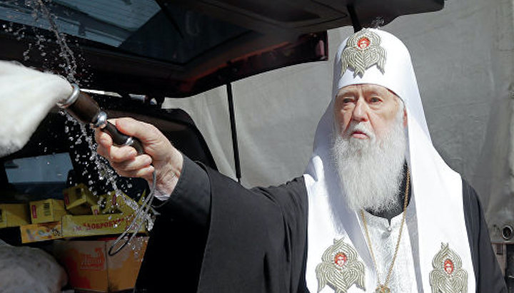 Întâistătătorul BOU-PK Filaret Denisenko. Imagine: RIA novosti