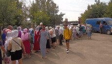 Православные святыни прибыли в собор Всех святых земли Волынской в Луцке