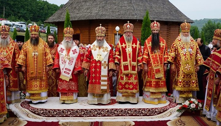 Престольне свято в Свято-Пантелеймонівському храмі УПЦ при дитячому оздоровчому центрі на Буковині. Фото: УПЦ