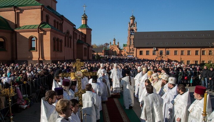 День пам'яті Матушки Аліпії у Свято-Покровському Голосіївському монастирі