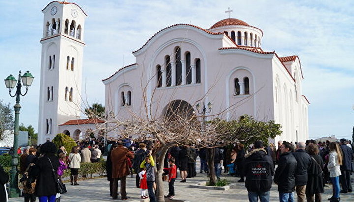 Clergymen of the Greek Church published an address on the “Ukrainian issue”. Photo: ria. ru