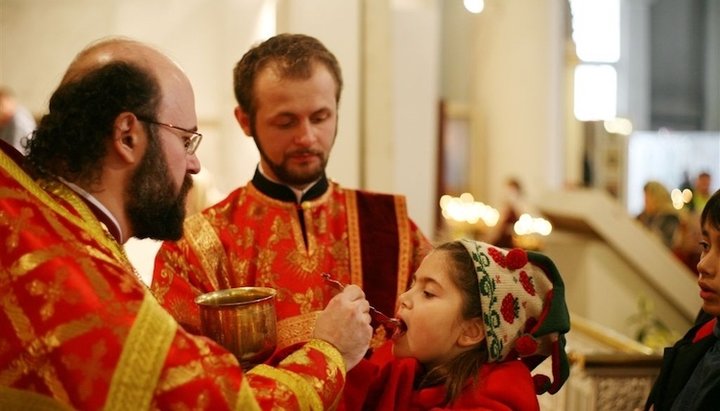 Неможливо відчути природу союза між Богом і людиною, який починається під час Причастя. Фото: azbyka.ru