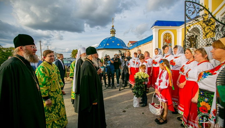 Предстоятель УПЦ посетил скит в Мариновке. Фото: facebook.com