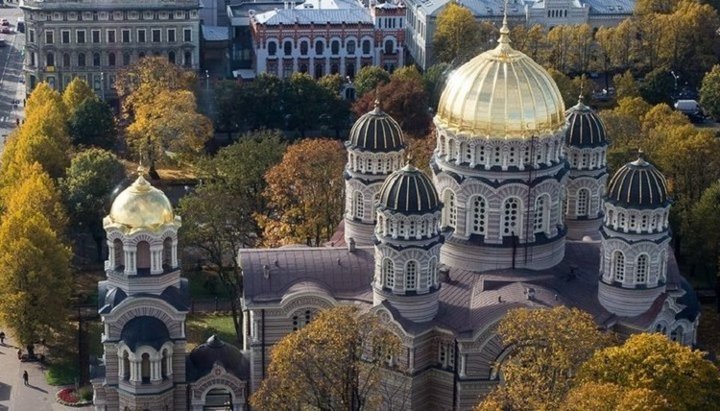 Христорождественский кафедральный собор Латвийской Православной Церкви в Риге. Фото из открытых источников