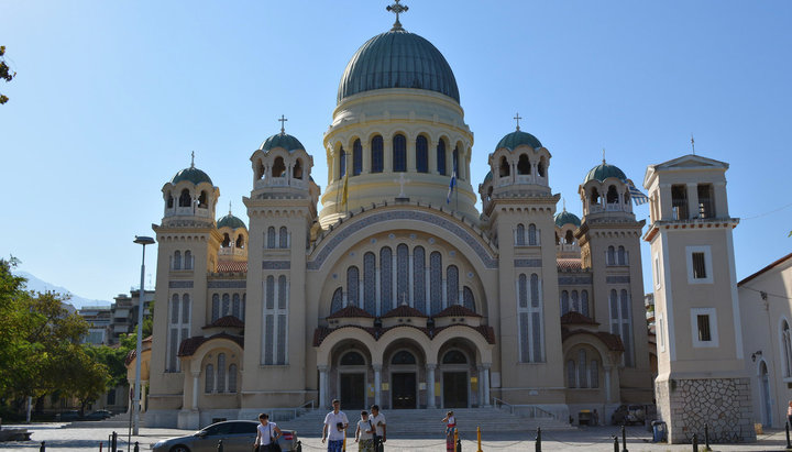 Храм апостола Андрія Первозванного в Патрах, Греція.Фото: varvara-palomnik.com