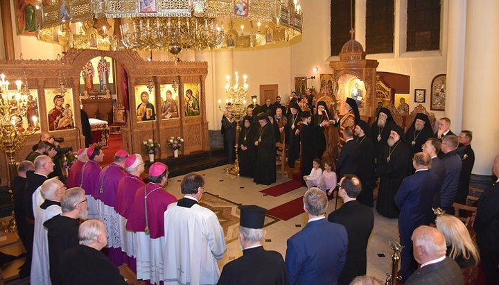 Патріарх Варфоломій помолився в Бельгії з католицьким духовенством