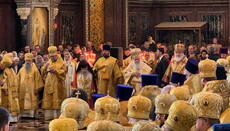 Joint Worship of Heads of Jerusalem and Russian Churches held in Moscow