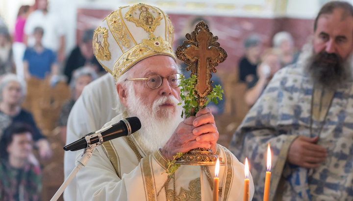 Primate of the Albanian Orthodox Church, Archbishop Anastasios (Yannulatos). Photo: foma