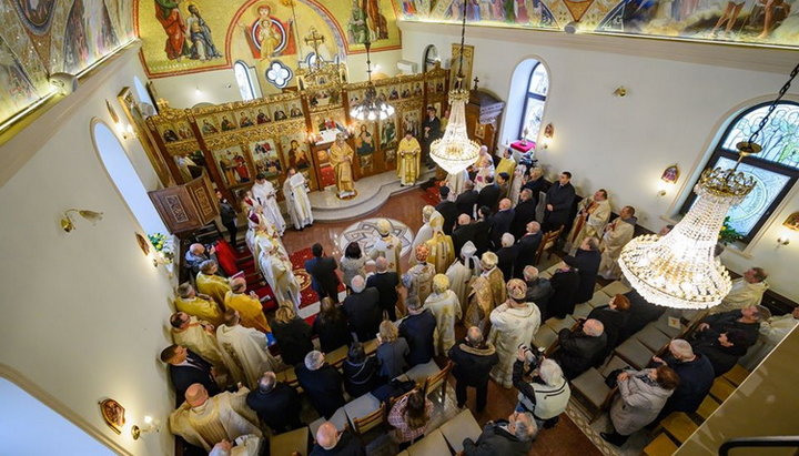 Урочистості в Софії на честь зведення греко-католицької Апостольської екзархії в ранг єпархії. facebook.com/ViktorKozhuharov