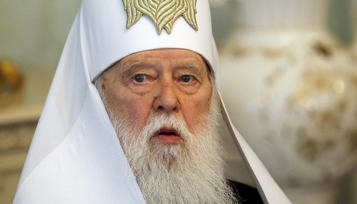 The head of the UOC-KP Filaret Denisenko. Photo: Kommersant