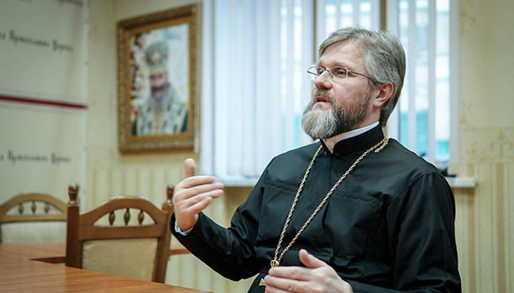 Deputy Head of the UOC Department for External Church Relations Archpriest Nikolai Danilevich. Photo: news.church.ua