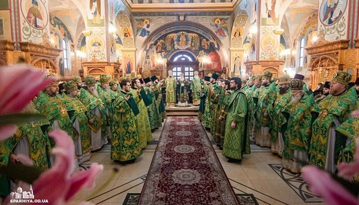 Святкове богослужіння очолив митрополит Агафангел (Саввін). Фото: Одеська єпархія