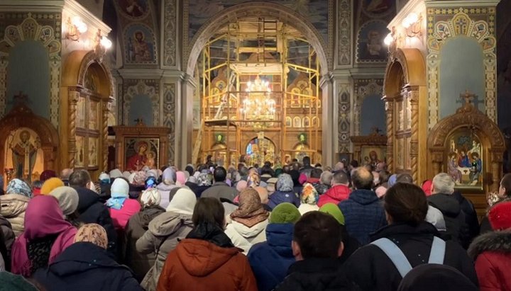 Святкування пам’яті преподобного Іони Київського в Іонинському монастирі. Фото: скрін відео