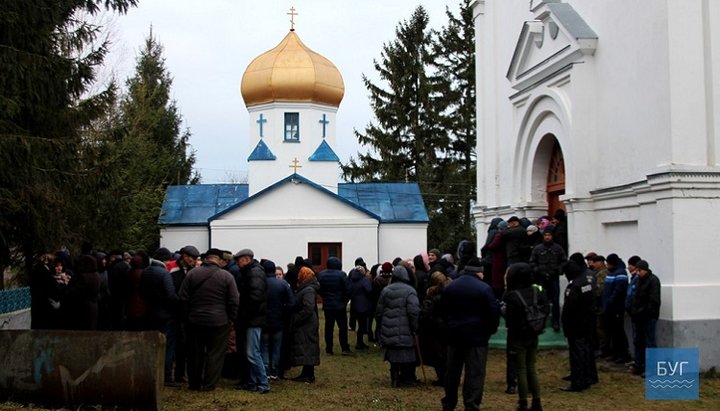 Свято-Николаевский храм в селе Мышев. Фото: Буг