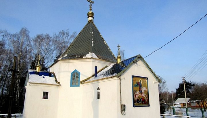 Свято-Георгиевский храм, Голядин. Фото: shatsk.rayon.in.ua