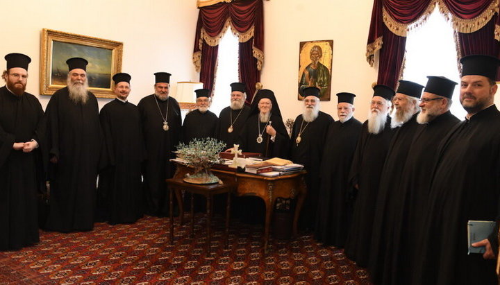 Întâlnirea Patriarhului Ierusalimului Teofil al III-lea cu Patriarhul Bartolomeu al Constantinopolului la Istanbul. Imagine: jerusalem-patriarchate.info