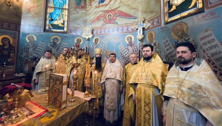 Clericul Eparhiei de Vinița, protoiereul Roman Asafa după pocăință s-a întors de la BOaU în Biserica Ortodoxă Ucraineană. Imagine: vinnytsia.church.ua