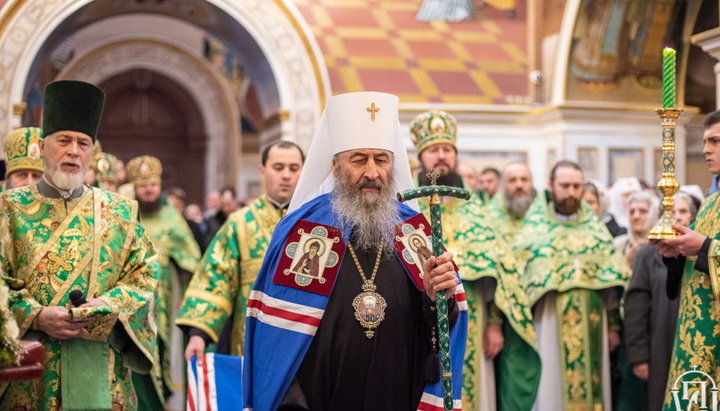 Preafericitul Mitropolit Onufrie al Kievului și al întregii Ucraine. Imagine: news.church.ua