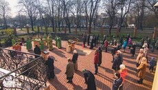 Храм УПЦ в Одесі в умовах карантину відзначив престольне свято