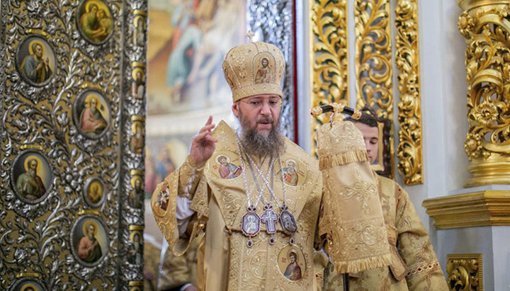 Управляющий делами УПЦ митрополит Бориспольский и Броварской Антоний (Паканич). Фото: www.antoniy.com.ua