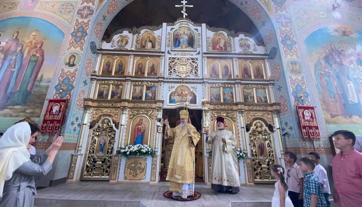 В Красногорском монастыре молитвенно отметили престольный праздник. Фото: m-church.org.ua