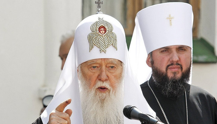 Filaret Denisenko and Epiphany Dumenko. Photo: UOJ