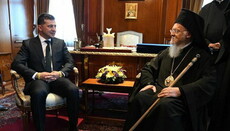 Patriarch Bartholomew writes a letter to Vladimir Zelensky