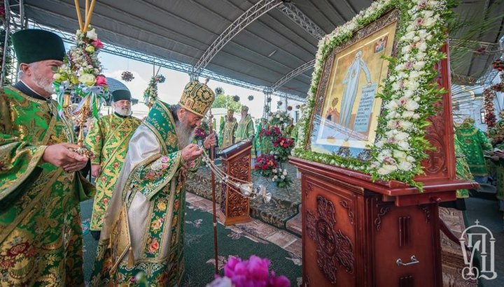 Празднование памяти преподобного Онуфрия Великого - небесного покровителя Предстоятеля УПЦ. Фото: УПЦ