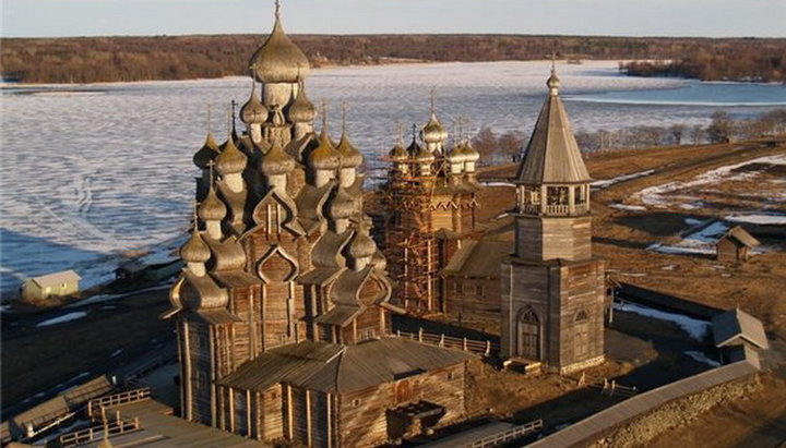 Преображенская церковь в Кижах. Фото: pamjatky.org.ua