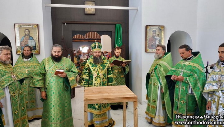 В Ивангороде Нежинской епархии освятили новый храм УПЦ. Фото: orthodox.cn.ua